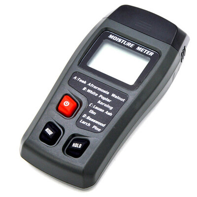 

Two Probe Digital Wood Moisture Meter Dual Pin 0-999 Wood Humidity Tester Detector Hygrometer LCD Display