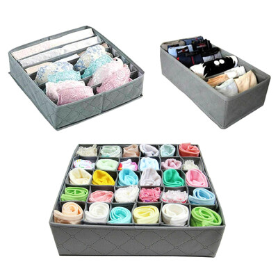 

New 3pcs Underwear Wardrobe Container Separate Bra Socks Tie Storage Storage Box