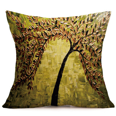 

〖Follure〗Print Sofa Bed Home Decoration Festival Pillow Case Cushion Cover