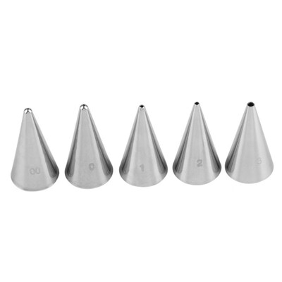 

5PCS Extra Fine Writing Nozzles Cake Decoration Tools DIY Handmade Cake Tools Set