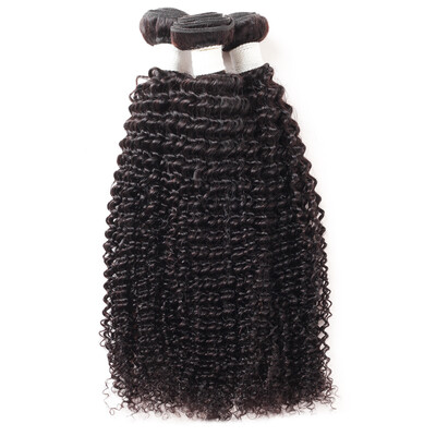

Allove 8A Brazilian Kinky Curly Hair Bundles 3pcs Natural Black Wholesale Hair Weave
