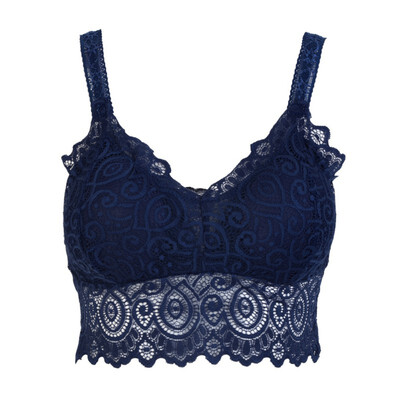 

Lace Bra Women Sexy Lingerie Backless Bralette Super Gathering Push Up Bra Crop Wireless Seamless Padded Bras