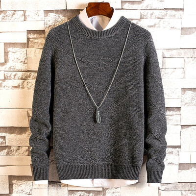 

Toponeto Mens New Autumn Winter Casual Long Sleeve Knitting Sweaters Tops Blouse
