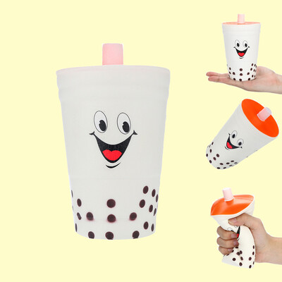 

YIWULAStress Reliever Scented Super Slow Rising Kids Toy Squeeze Toys Milk Tea