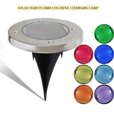 

〖Follure〗Solar Outdoor Path Light Spot Lamp Yard Garden Lawn Landscape Waterproof 2 LED