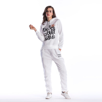 

Tailored Christmas Women O-neck Long-Sleeve Print Sports Suit Sweatshirt Blouse And Pant