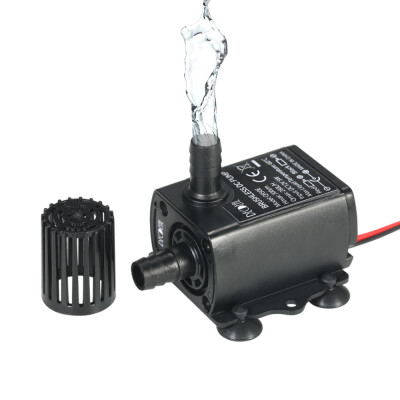 

Decdeal DC12V 5W Ultra-quiet Mini Brushless Water Pump Waterproof Submersible Fountain Aquarium Circulating 280LH Lift 300cm