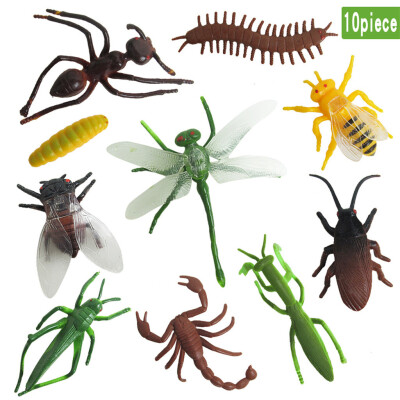 

YIWULAPieces Of Plastic Insect Toys For Realistic Educational Toy For Photography Accessories