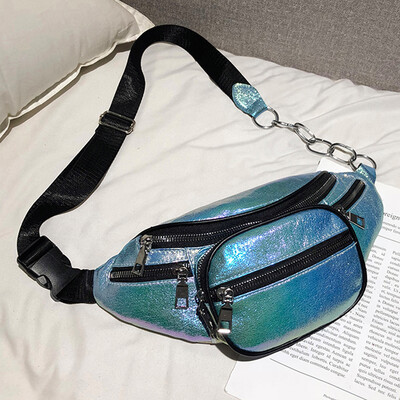 

Tailored Fashion Women Students Outdoor Sports Zipper Messenger Bag Chest Bag Waist Bag