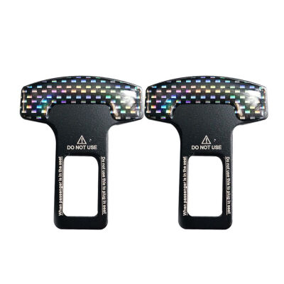 

2PCS Universal Auto Safety Seat Belt Clip Buckle Stopper Locking Alarm Strap Clamp Vehicle Mounted Belt Clip