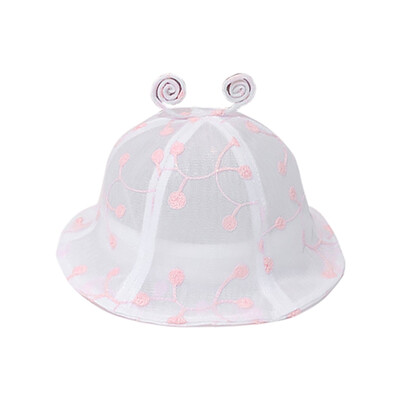 

Cute Summer Mesh Baby boy Girl Hat Beach Cap Toddler Breathable Bucket Sun Cap