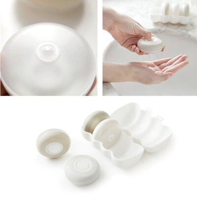 

〖Follure〗4Pcs Portable Empty Cosmetic Airless Bottle Plastic Treatment Pump Travel Bottle