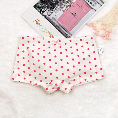 

Casual Fashion Baby Girl Cute Cotton Panties Childrens Polka Dot Printing Underpants Kids Boxer