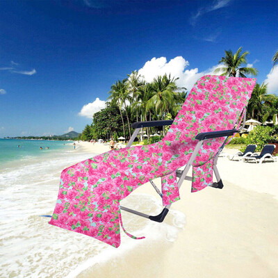 

Gobestart Chair Beach Towel Beach Chair Cover Towel Cover For Pool Sun Lounger 295x846