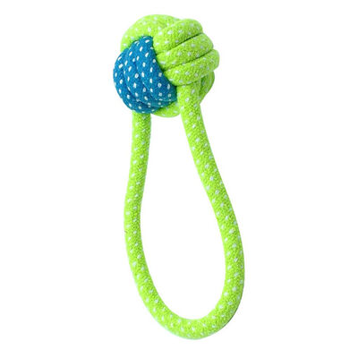 

Cotton Rope Braided Toys Pet Dog Bite Rope Knot Ball Molar Tooth Cleaning Cat Toy