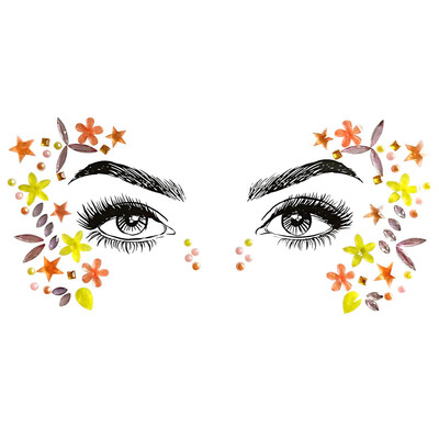 

〖Follure〗Face Gems Adhesive Glitter Jewel Tattoo Wedding Festival Rave Party Body Make Up