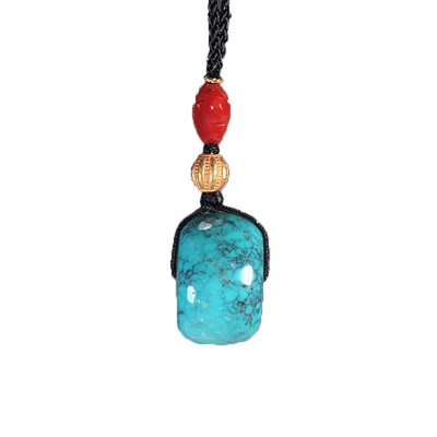 

WANYANSHAOHUA Xinjiang Hetian Seeds White Jade Ornament Jewelry Pendant 18342-8059