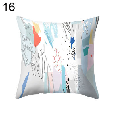 

Dot Abstract Sketch Throw Pillow Case Cushion Cover Sofa Bed Car Office Decor