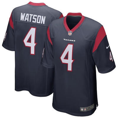

Mens Football Jersey Houston Texans Deshaun Watson Navy Game Jersey