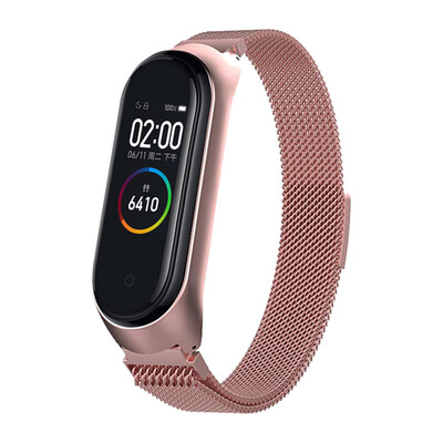 

〖Follure〗Milanese Magnetic Stainless Steel Watch Band Strap For Xiaomi Mi Band 4 Bracelet