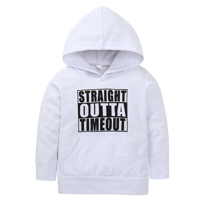 

Children Clothing 0-5T Boys Hoodies Kids Sweatshirt Boss Letter Print Girls Sweatshirt Casual Streetwear T-shirts