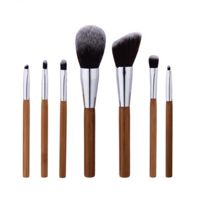 

New Bamboo Makeup Brushes Set Powder Foundation Eyebrow Facial Brush Cosmetics Make up Tools Professional Make up Brush M2