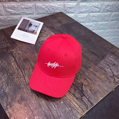 

Hat men Korean letters casual spring&summer Joker baseball cap fashion simple Cap female student duck bill cap