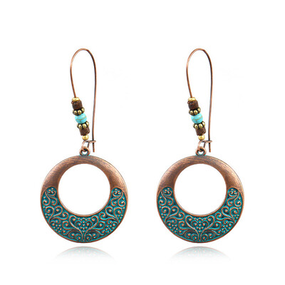

Female Earrings Geometric Vintage Engagement Party Long Drop Dangle Earrings