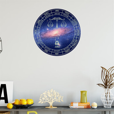 

Gobestart Wall Sticker Twelve Constellations Luminous Glowing Sticker Shining Stars Decor