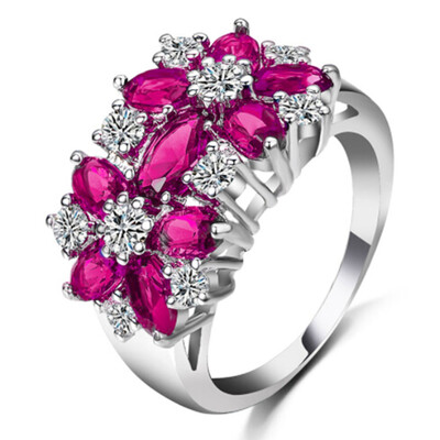 

Explosions Fashion Jewelry Couple Ring Zircon Ring