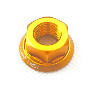 

Track Wheel Nuts Bicycle M1015 Axle Screw Aluminum Alloy For Bike Hub 4 Colors