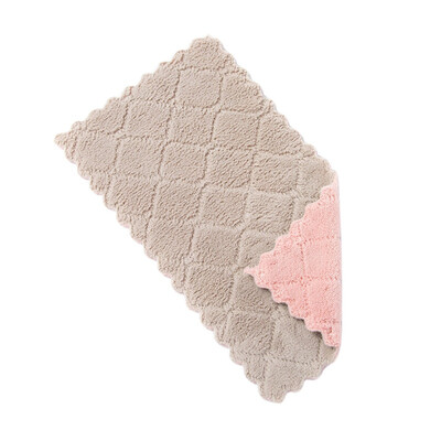 

1pc Microfiber Absorbent Microfiber Kitchen Dish Cloth High-efficiency Tableware Household Cleaning Towel Kichen Tools Gadgets