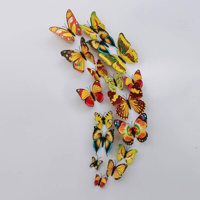 

12PCSSet 3D Butterfly Wall Stickers Decal Art Design Kids Room Home Decoration