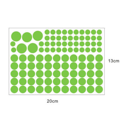 

Luminous Glow Dark Star Round Dot Wall Stickers Home Ceiling Decor Cartoon DIY Switch Sticker Wall Stickers