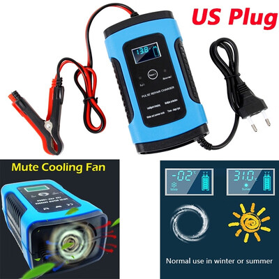 

12V 5A Protable Auto Car Battery Charger Automatic Repair Charger with LCD Display