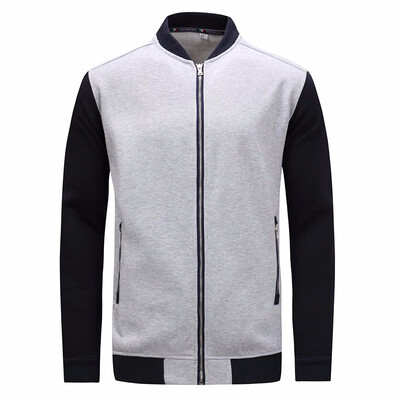 

New 100 Cotton Jackets Baseball Jackets Men Patchwork Casual Jacket Coat Male Outerwear Brand Clothing