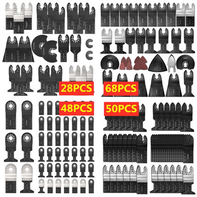

NEW 68504828PCS Oscillating Multi Tool Saw Blades For Fein Multimaster Dremel Makita Bosch