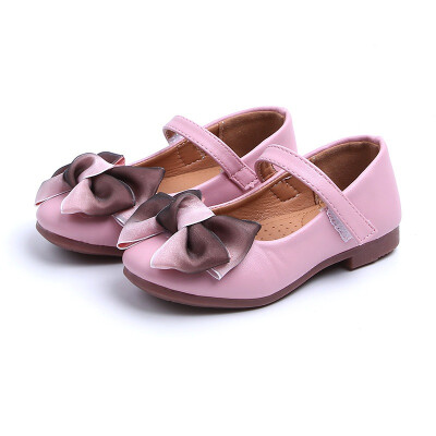 

Spring Autumn Korean Version Girls Butterfly Tie Princess Shoes Cute Casual Children Shoes Soft Bottom Comfort