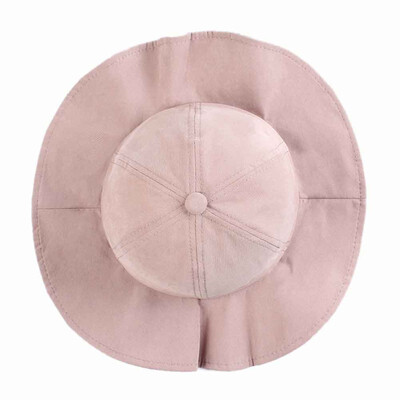 

Spring Baby Boys Girls Toddler Solid Print Bucket Hats Caps Reversible Sun Headwear New