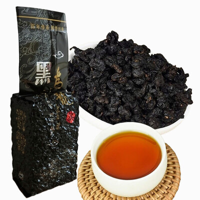 

C-WL001 Fast Weight Loss 250g Black Oolong Slimming Tea Oil Cut Black Oolong Slimming Products Burn Fat baked tieguanyin