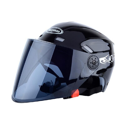 

Motorcycle Helmet Half Open Face Helmet Summer Helmet Unisex with Windproof Sunscreen UV Protection Lens for Motorcycle Biker Crui