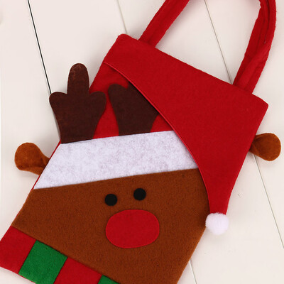 

〖Follure〗Christmas Decoration Stocks Santa Claus Snowman Hanging Tree Ornament Gift Bag