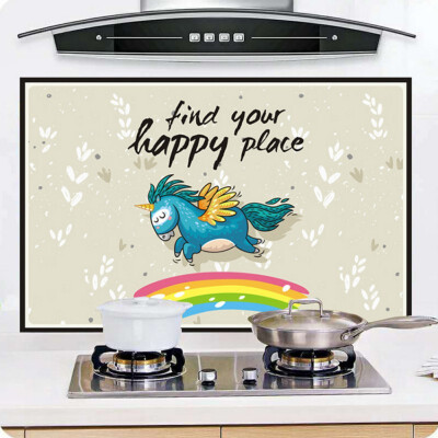 

Kitchen Wall tie Stickers Aluminum Foil Sticker Decal Home Decor Art Accessories Waterproof Decorative Film 9060CM