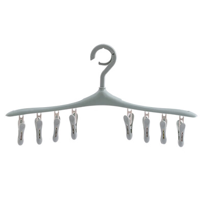 

Multifunctional Hanger Plastic Windproof Clip For Underwear Sock Clothes Drying Racks