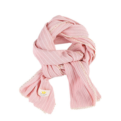 

Kids Baby Scarves Solid Color Cartoon Patterns Scarf Cotton Scarves Autumn Winter Warm Shawl Wraps