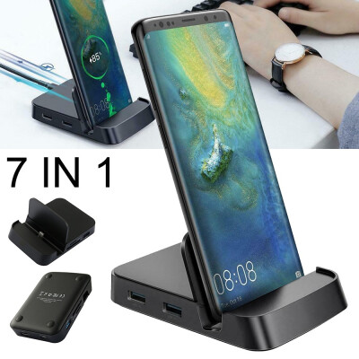 

Baseus USB Type C HUB Docking Station For Samsung S10 S9 Dex Pad Station HDMI Dock Power Adapter For Huawei P30 P20 Pro