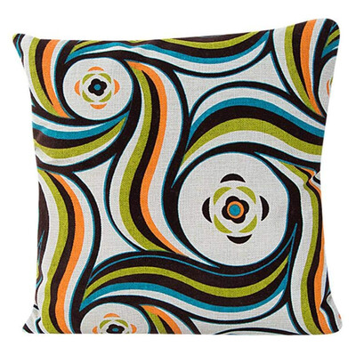 

UpperX Flower Pillow Case Cushion Cover Geometric Patterns Decorative Design Throw Pillow Cover Pillow Case for Sofa Couch 45x45cm
