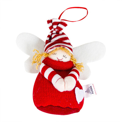 

Toponeto hristmas Tree Creative Decoration Pendant Cute Santa Snowman Doll Pendant