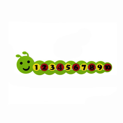 

Tailored Caterpillar Non-woven Fabric Children Educational Toy Teaching Equipment