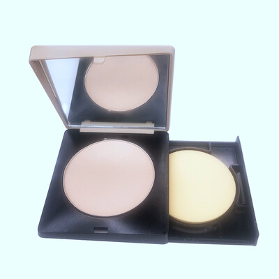 

Oil-control Brighten Skin Colour Hide Pores Cover Blemishes Makeup Powder With Powder Puff Fine Pressed Powder